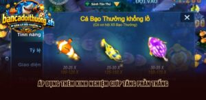 App dụng thêm kinh nghiệm giúp tăng phần thắng