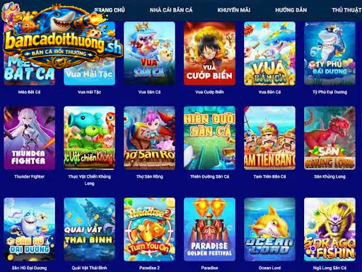 Giới thiệu bắn cá đổi thưởng – Kho game đa dạng, trải nghiệm hấp dẫn