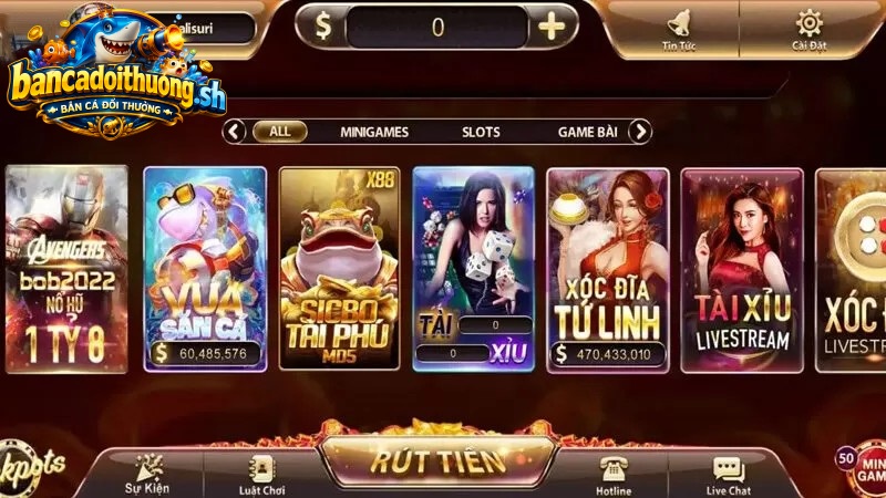Danh sách 20 game bắn cá đổi thưởng đáng chơi năm 2026